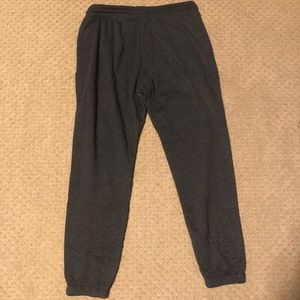 h and m regular fit grey sweat pants